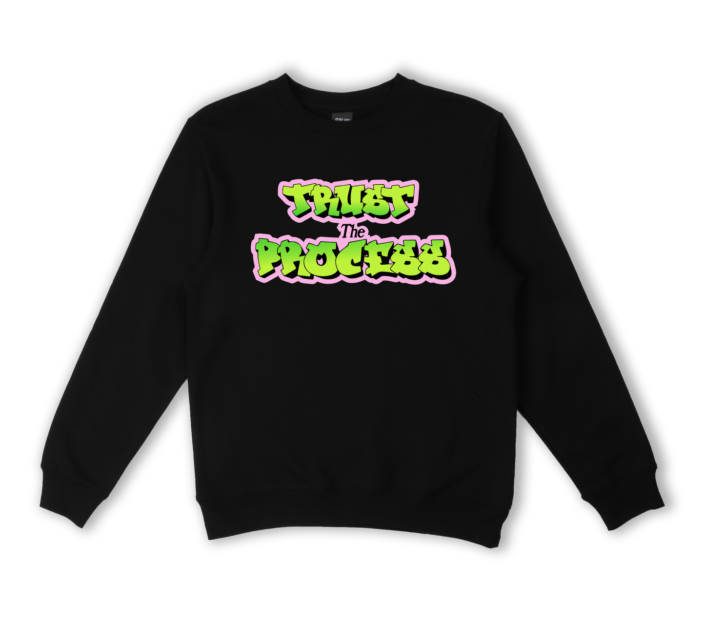 Trust The Process Crewneck (Black)