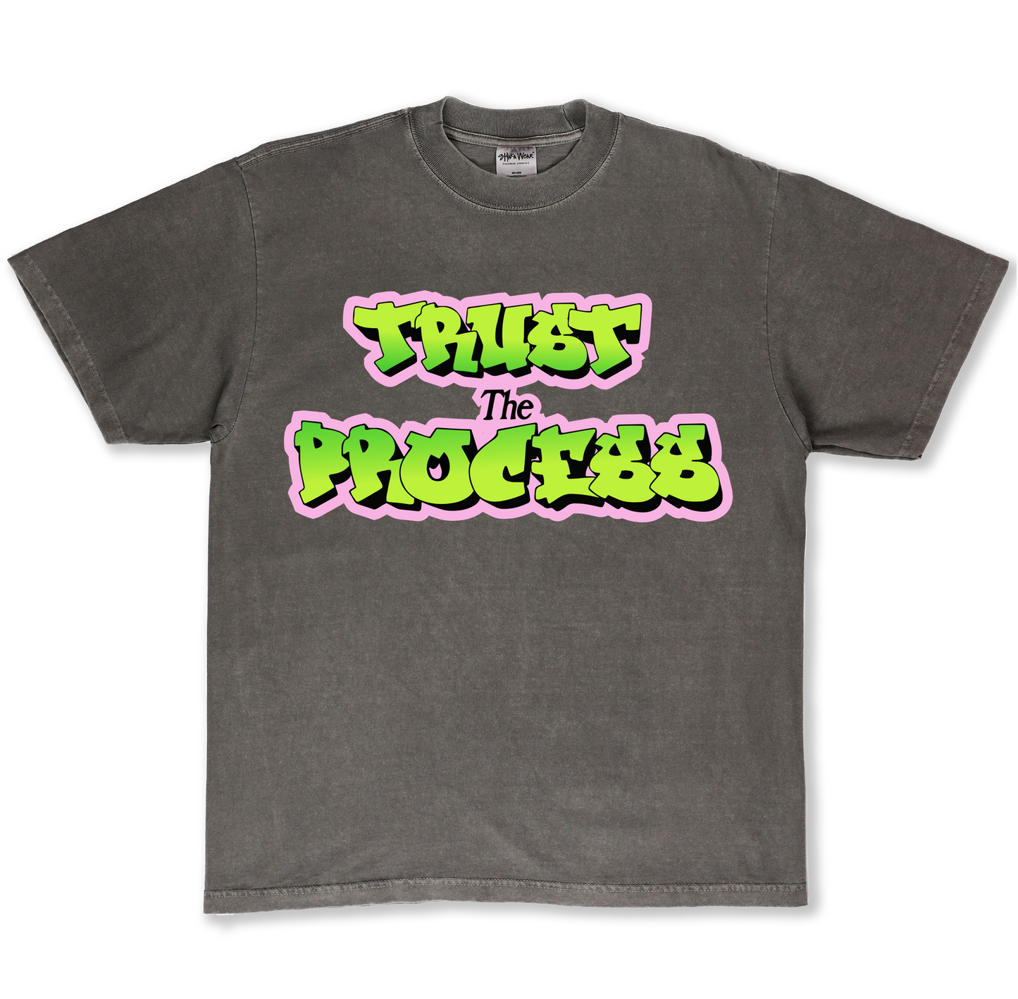Trust The Process Chest Logo Tee