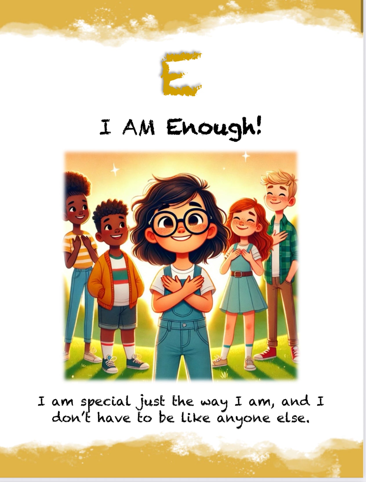 I AM  ABC AFFIRMATIONS FOR AWESOME KIDS (ebook)